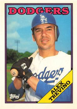 1988 Topps - Collector's Edition (Tiffany) #512 Alex Trevino Front