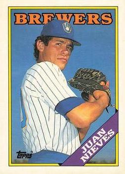 1988 Topps - Collector's Edition (Tiffany) #515 Juan Nieves Front
