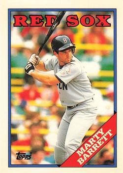 1988 Topps - Collector's Edition (Tiffany) #525 Marty Barrett Front