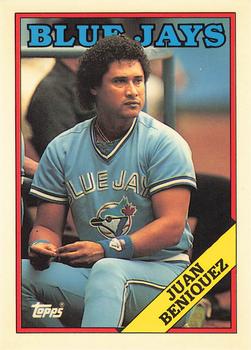 1988 Topps - Collector's Edition (Tiffany) #541 Juan Beniquez Front