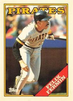1988 Topps - Collector's Edition (Tiffany) #547 Felix Fermin Front