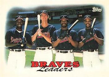 1988 Topps - Collector's Edition (Tiffany) #549 Braves Leaders Front