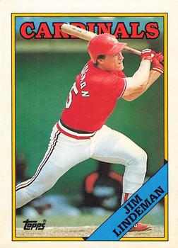 1988 Topps - Collector's Edition (Tiffany) #562 Jim Lindeman Front