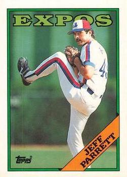 1988 Topps - Collector's Edition (Tiffany) #588 Jeff Parrett Front