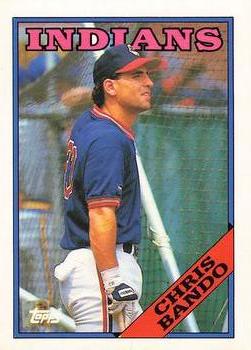 1988 Topps - Collector's Edition (Tiffany) #604 Chris Bando Front