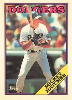 1988 Topps - Collector's Edition (Tiffany) #607 Mickey Hatcher Front