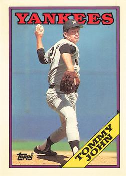 1988 Topps - Collector's Edition (Tiffany) #611 Tommy John Front