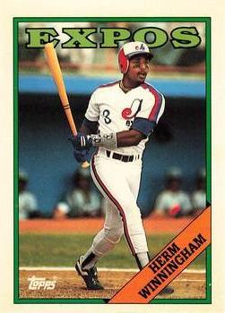 1988 Topps - Collector's Edition (Tiffany) #614 Herm Winningham Front