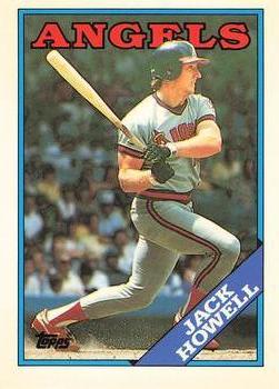 1988 Topps - Collector's Edition (Tiffany) #631 Jack Howell Front