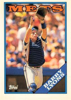 1988 Topps - Collector's Edition (Tiffany) #633 Barry Lyons Front