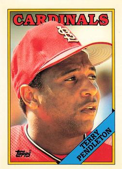1988 Topps - Collector's Edition (Tiffany) #635 Terry Pendleton Front
