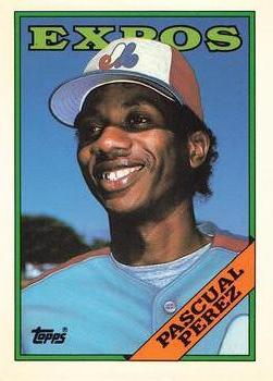 1988 Topps - Collector's Edition (Tiffany) #647 Pascual Perez Front