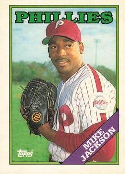 1988 Topps - Collector's Edition (Tiffany) #651 Mike Jackson Front
