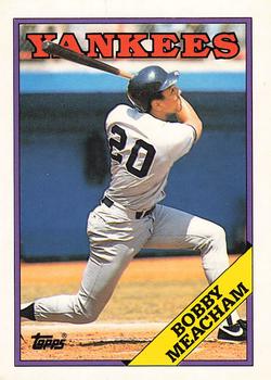 1988 Topps - Collector's Edition (Tiffany) #659 Bobby Meacham Front