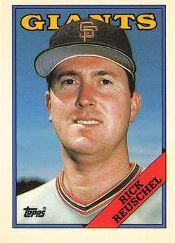 1988 Topps - Collector's Edition (Tiffany) #660 Rick Reuschel Front
