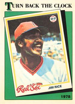 1988 Topps - Collector's Edition (Tiffany) #662 Jim Rice Front