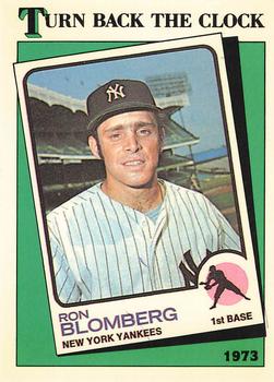 1988 Topps - Collector's Edition (Tiffany) #663 Ron Blomberg Front