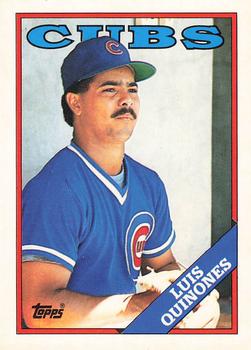 1988 Topps - Collector's Edition (Tiffany) #667 Luis Quinones Front