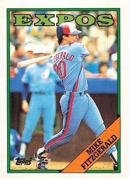 1988 Topps - Collector's Edition (Tiffany) #674 Mike Fitzgerald Front