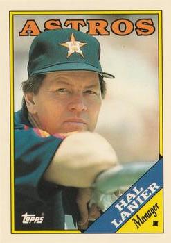 1988 Topps - Collector's Edition (Tiffany) #684 Hal Lanier Front