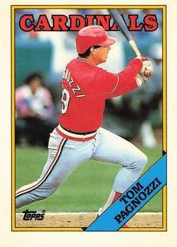 1988 Topps - Collector's Edition (Tiffany) #689 Tom Pagnozzi Front