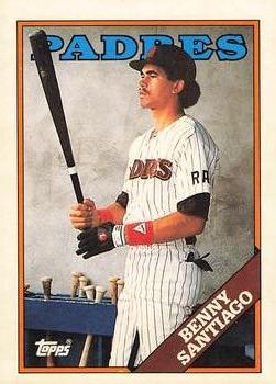 1988 Topps - Collector's Edition (Tiffany) #693 Benny Santiago Front