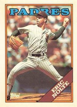 1988 Topps - Collector's Edition (Tiffany) #694 Eric Nolte Front
