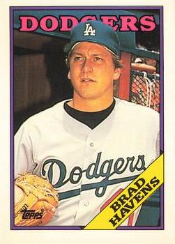1988 Topps - Collector's Edition (Tiffany) #698 Brad Havens Front