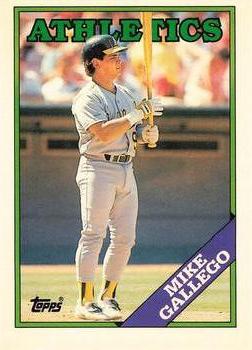 1988 Topps - Collector's Edition (Tiffany) #702 Mike Gallego Front