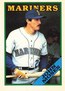 1988 Topps - Collector's Edition (Tiffany) #712 John Moses Front