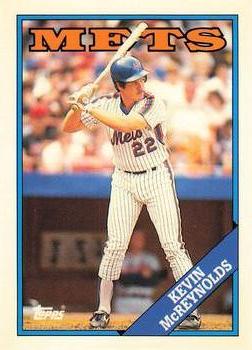 1988 Topps - Collector's Edition (Tiffany) #735 Kevin McReynolds Front
