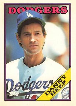 1988 Topps - Collector's Edition (Tiffany) #753 Danny Heep Front