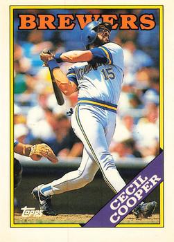 1988 Topps - Collector's Edition (Tiffany) #769 Cecil Cooper Front