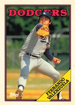 1988 Topps - Collector's Edition (Tiffany) #780 Fernando Valenzuela Front