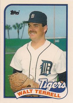 1989 Topps - Collector's Edition (Tiffany) #127 Walt Terrell Front
