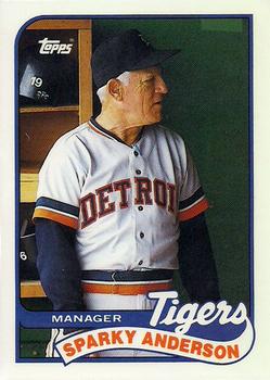 1989 Topps - Collector's Edition (Tiffany) #193 Sparky Anderson Front