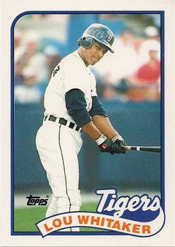 1989 Topps - Collector's Edition (Tiffany) #320 Lou Whitaker Front