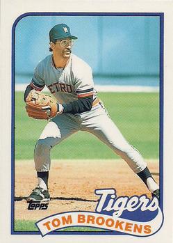 1989 Topps - Collector's Edition (Tiffany) #342 Tom Brookens Front