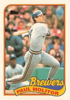 1989 Topps - Collector's Edition (Tiffany) #110 Paul Molitor Front