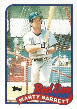 1989 Topps - Collector's Edition (Tiffany) #155 Marty Barrett Front