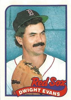 1989 Topps - Collector's Edition (Tiffany) #205 Dwight Evans Front