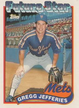 1989 Topps - Collector's Edition (Tiffany) #233 Gregg Jefferies Front