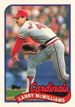 1989 Topps - Collector's Edition (Tiffany) #259 Larry McWilliams Front