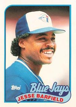 1989 Topps - Collector's Edition (Tiffany) #325 Jesse Barfield Front