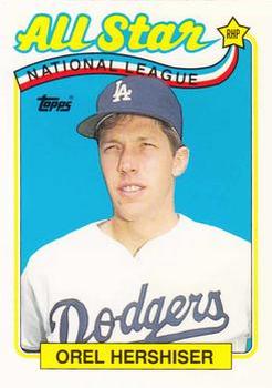 1989 Topps - Collector's Edition (Tiffany) #394 Orel Hershiser Front