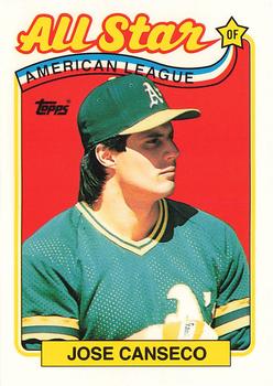 1989 Topps - Collector's Edition (Tiffany) #401 Jose Canseco Front