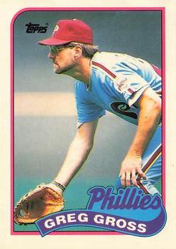 1989 Topps - Collector's Edition (Tiffany) #438 Greg Gross Front