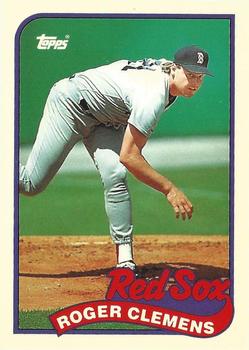 1989 Topps - Collector's Edition (Tiffany) #450 Roger Clemens Front