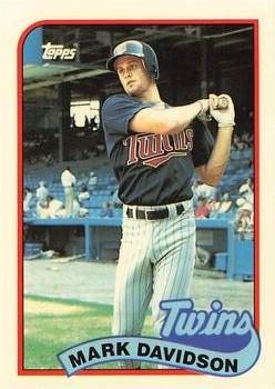 1989 Topps - Collector's Edition (Tiffany) #451 Mark Davidson Front