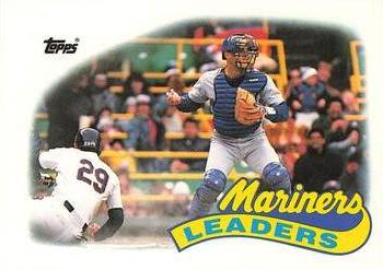 1989 Topps - Collector's Edition (Tiffany) #459 Mariners Leaders Front